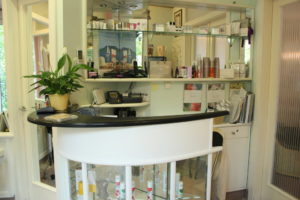Szépségszalon recepció